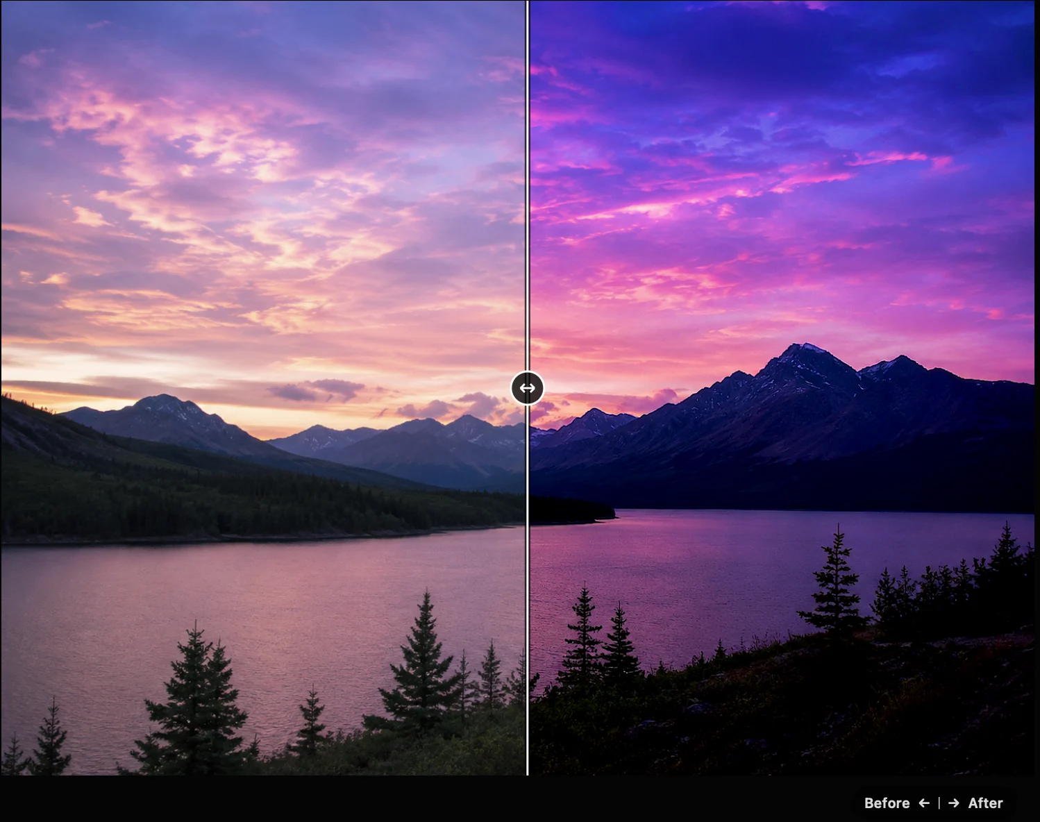 Asterveil before and after comparison